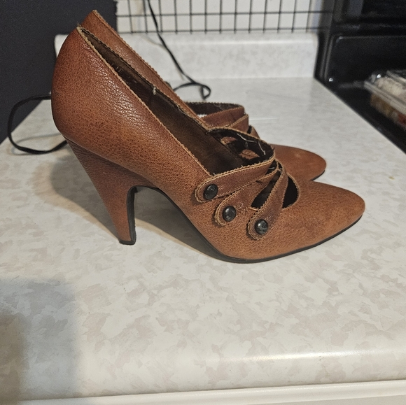 VINTAGE BACI HEELS SIZE 7.5 - Picture 5 of 9